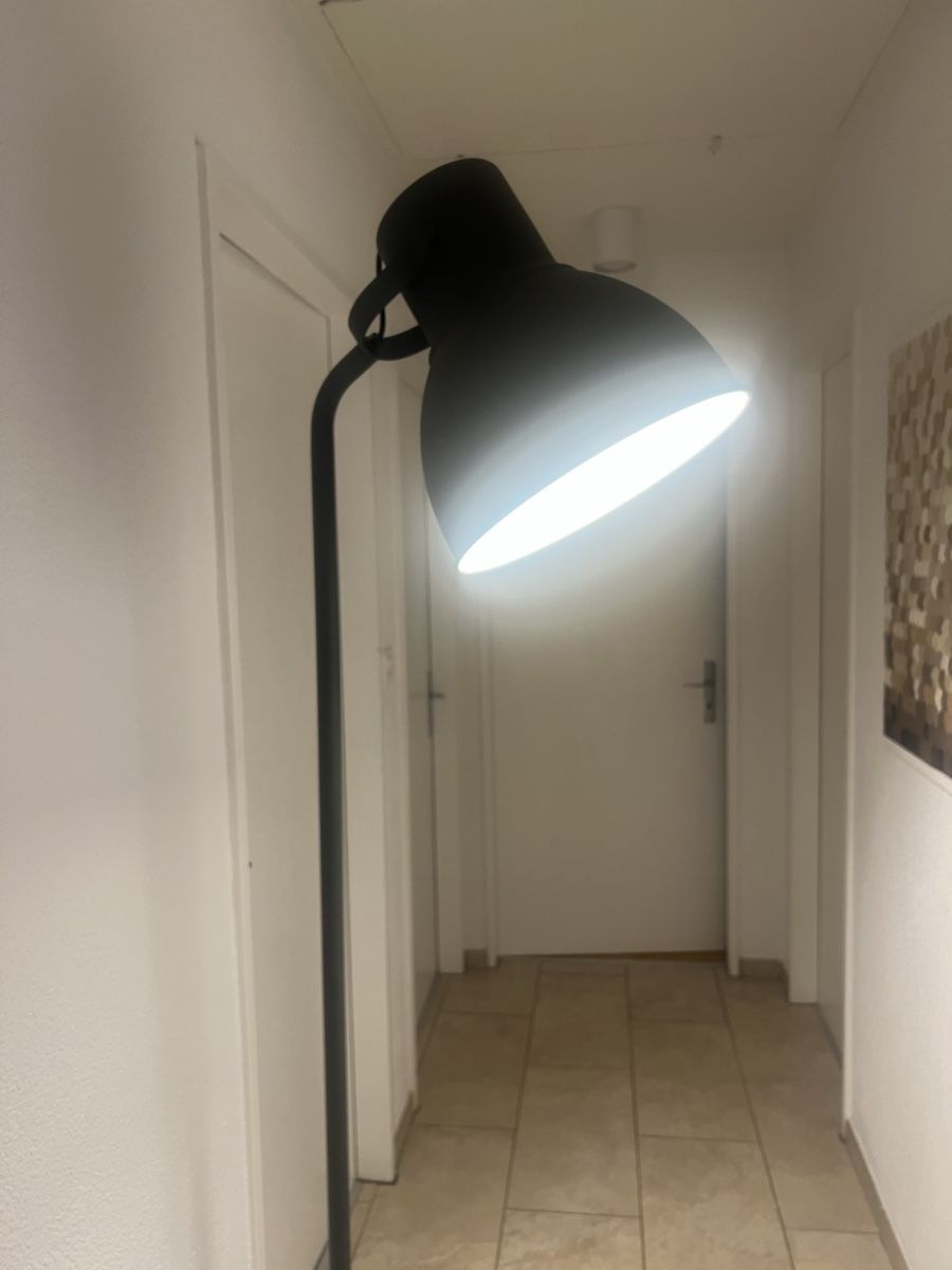 Ikea Lampade: Stehlampe Hektar von Ikea, dunkelgrau – Usato da Neftenbach venduto da NiRutz 4