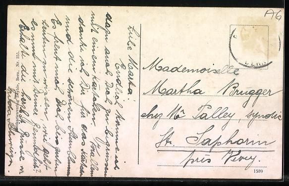 Cartoline postali: Bremgarten /BE, Gebäude der Konsum-Geno – Usato da Berlin venduto da bartko-reher 1