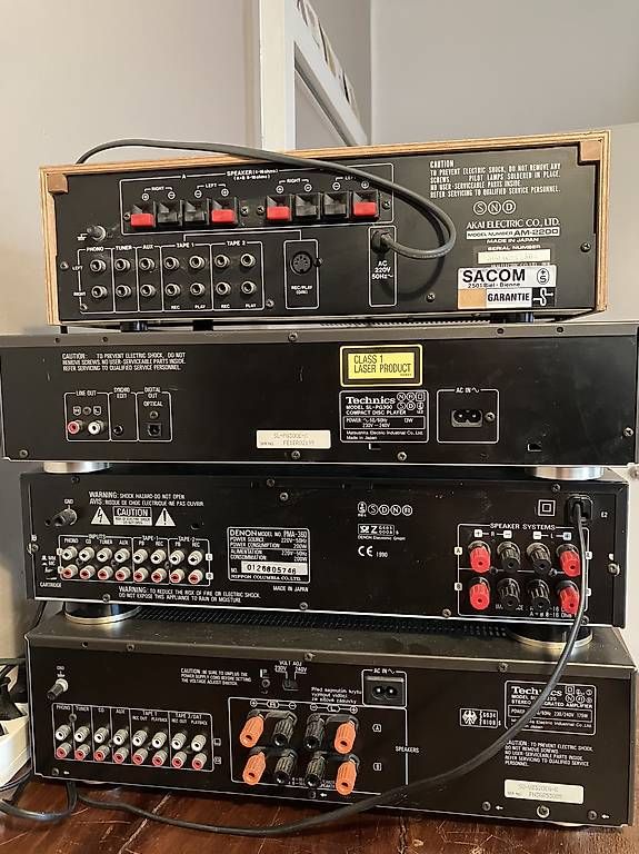 Amplificatori: Amplificatori Technics Akai – Usato da Vezia venduto da Curzio83 1