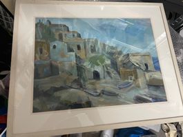 Water Krebs Gemälde Capri Schweizer Künstler Italien