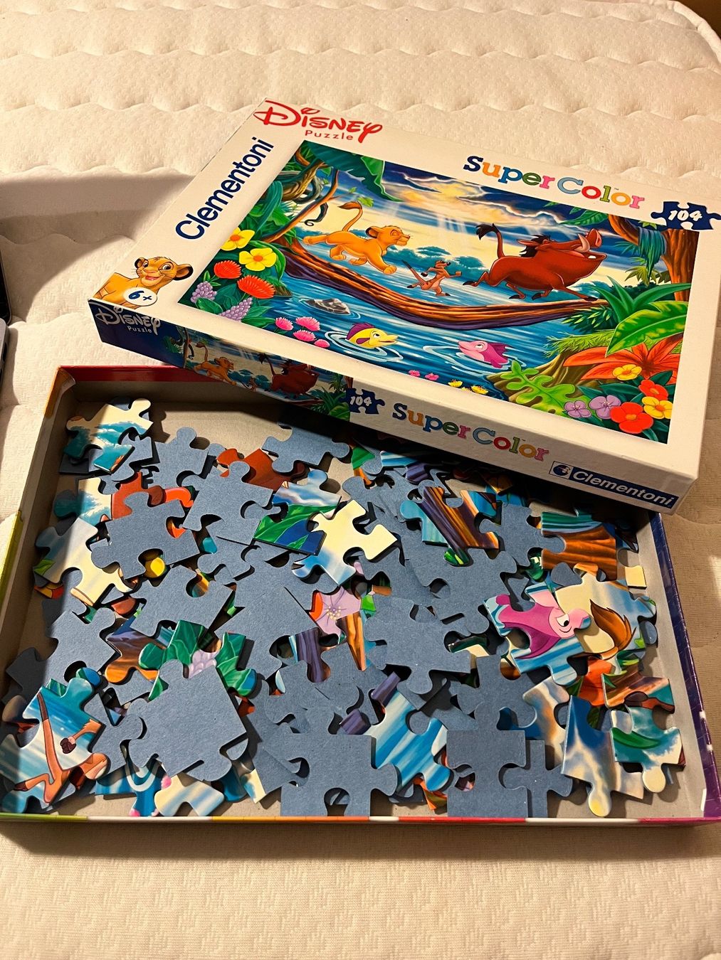 Disney Puzzle: herziges Disney Puzzle mit 104 Teilen – Usato da Wohlen AG venduto da momo_1973 1