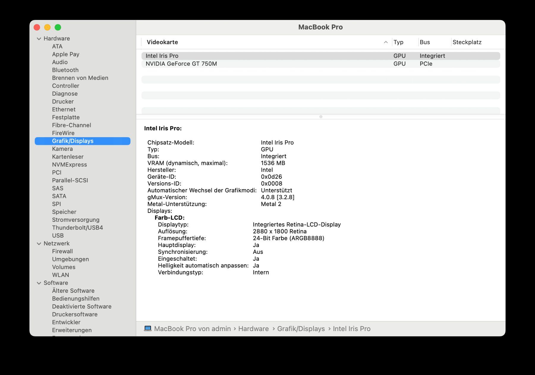 Apple Notebook: MacBook Pro 15" Mid 2014 mit Sequoia – Usato da Zufikon venduto da tomasba 8