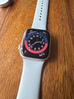 Apple Watch 7 GPS+ Cellular, 41mm mit Silkonarmband