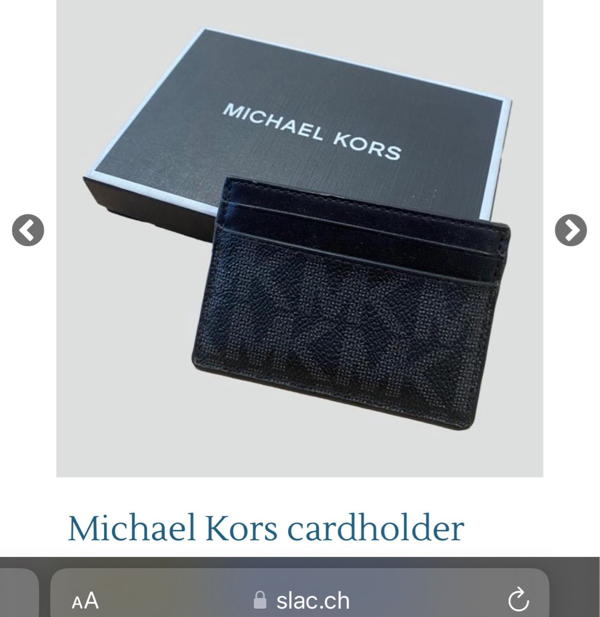 Michael Kors Portafogli: Michael Kors Cardholder & Keychain Set New – Nuovo (secondo la descrizione) da St. Gallen venduto da sourced_limited 1