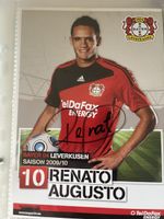 Signiert: Renato Augusto Leverkusen 2009/10 Bild