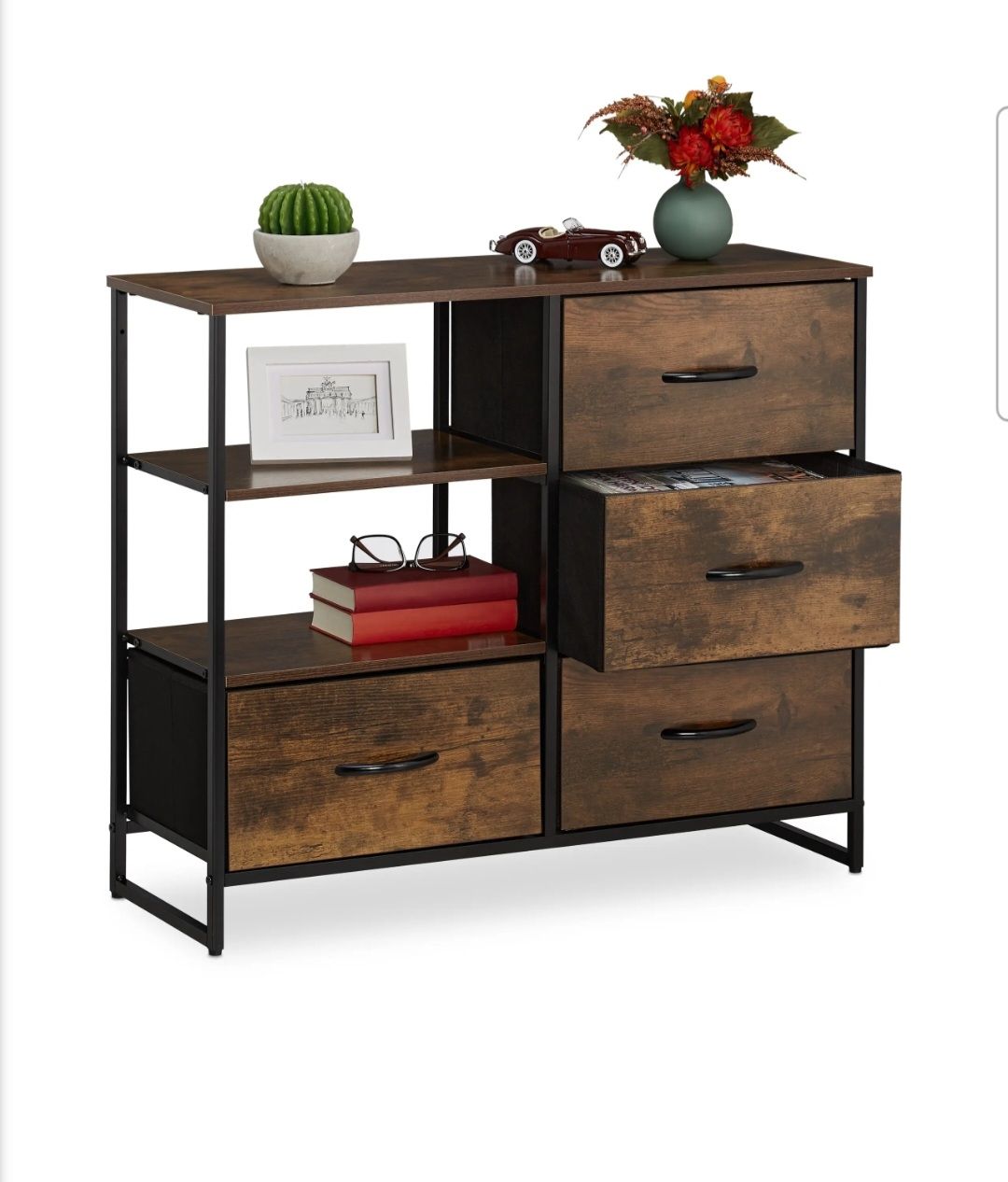 Commodes: Kommode mit Schubladen & offenen Fächern – D'occasion à Lyssach par Jan_bhb8