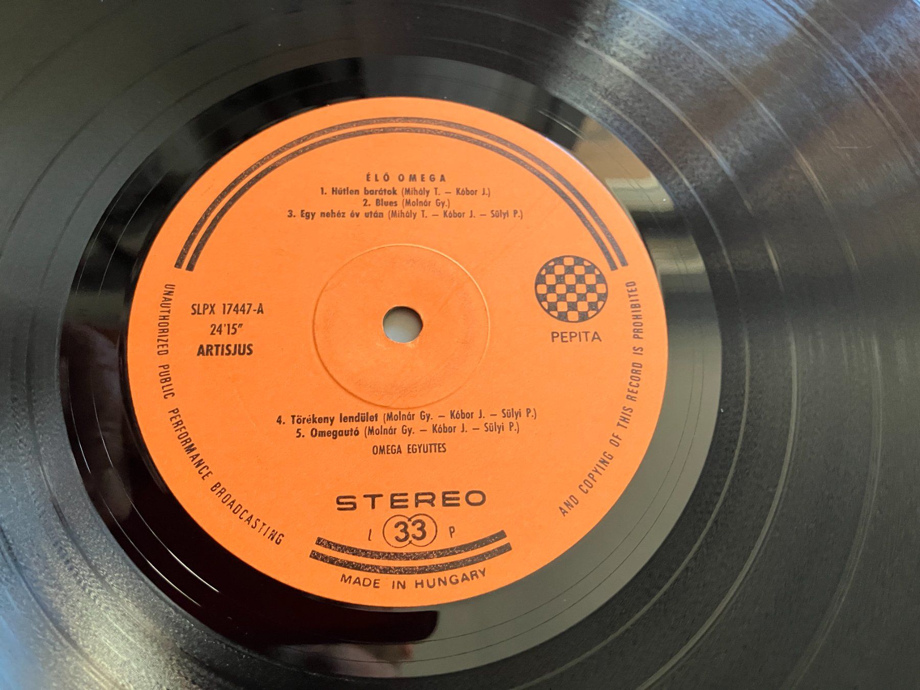 Dischi in vinile: Omega – Usato da Aarwangen venduto da Jukebox3 6