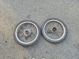Puch / Sachs Speichen-Felgen zu verkaufen