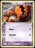 Knracklion 68/101 Pokémon EX Dragon Frontiers