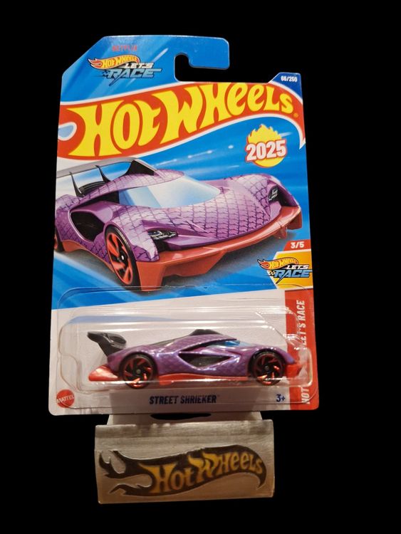 Hot Wheels 2025 Street Shrieker – Colección Let’s Race #3/5 – Suelto De Paquete (Loose)