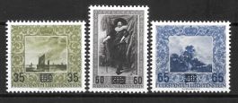 Liechtenstein Serie 270-272 * Aufbrauchsausgabe 28.9.1954