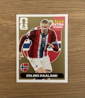 Panini Extra Sticker WM 2026 Erling Haaland Gold