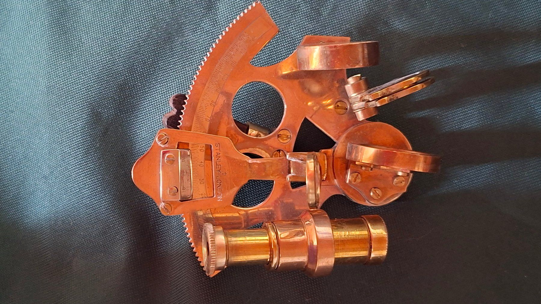 Stanley Messen: Antiker Sextant Messing Stanley London – Gebraucht aus Weiningen ZH von Annakatharina 4