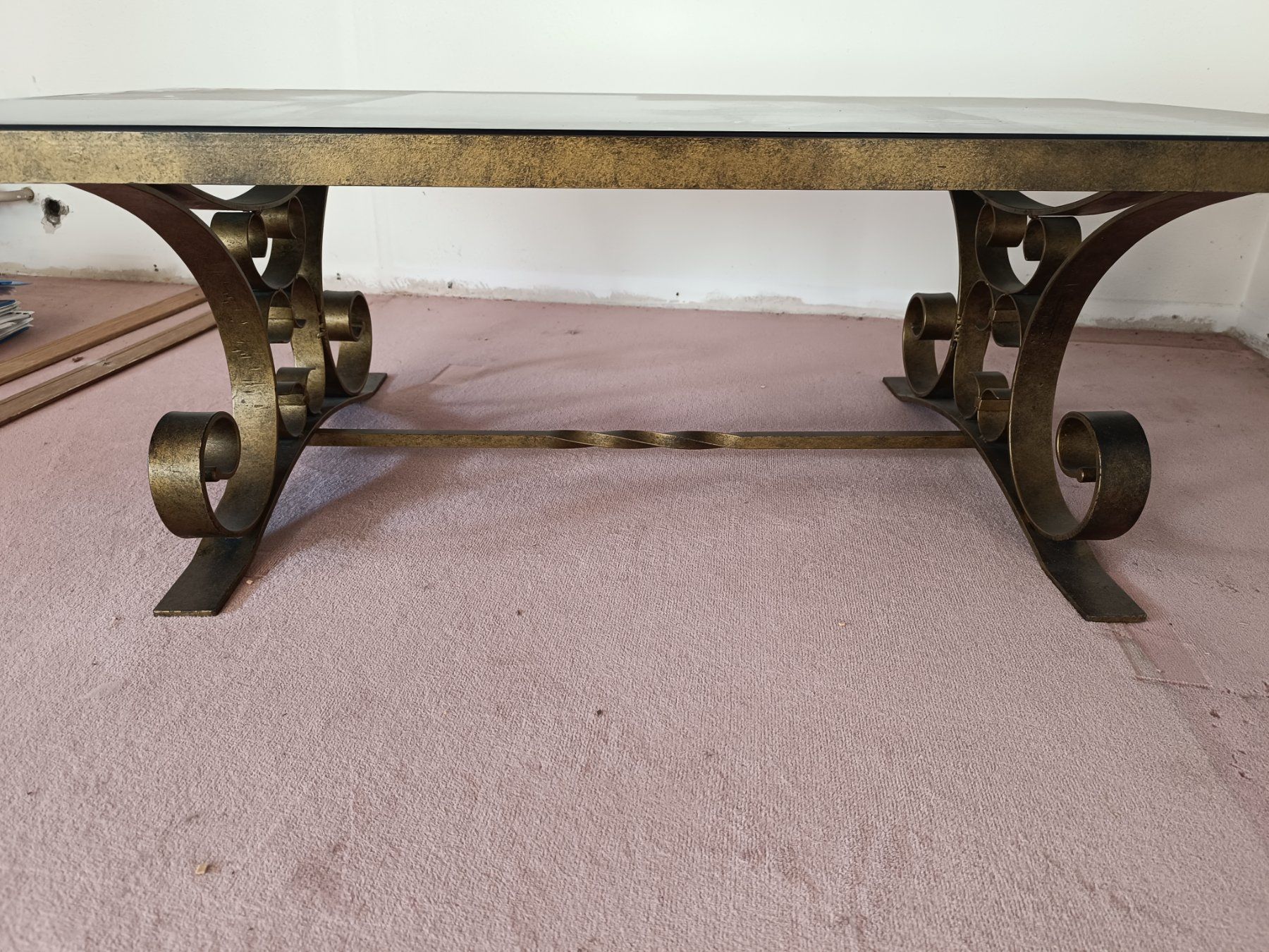 Tische: Salontisch aus Messing – Gebraucht aus Siebnen von Lilith881 1