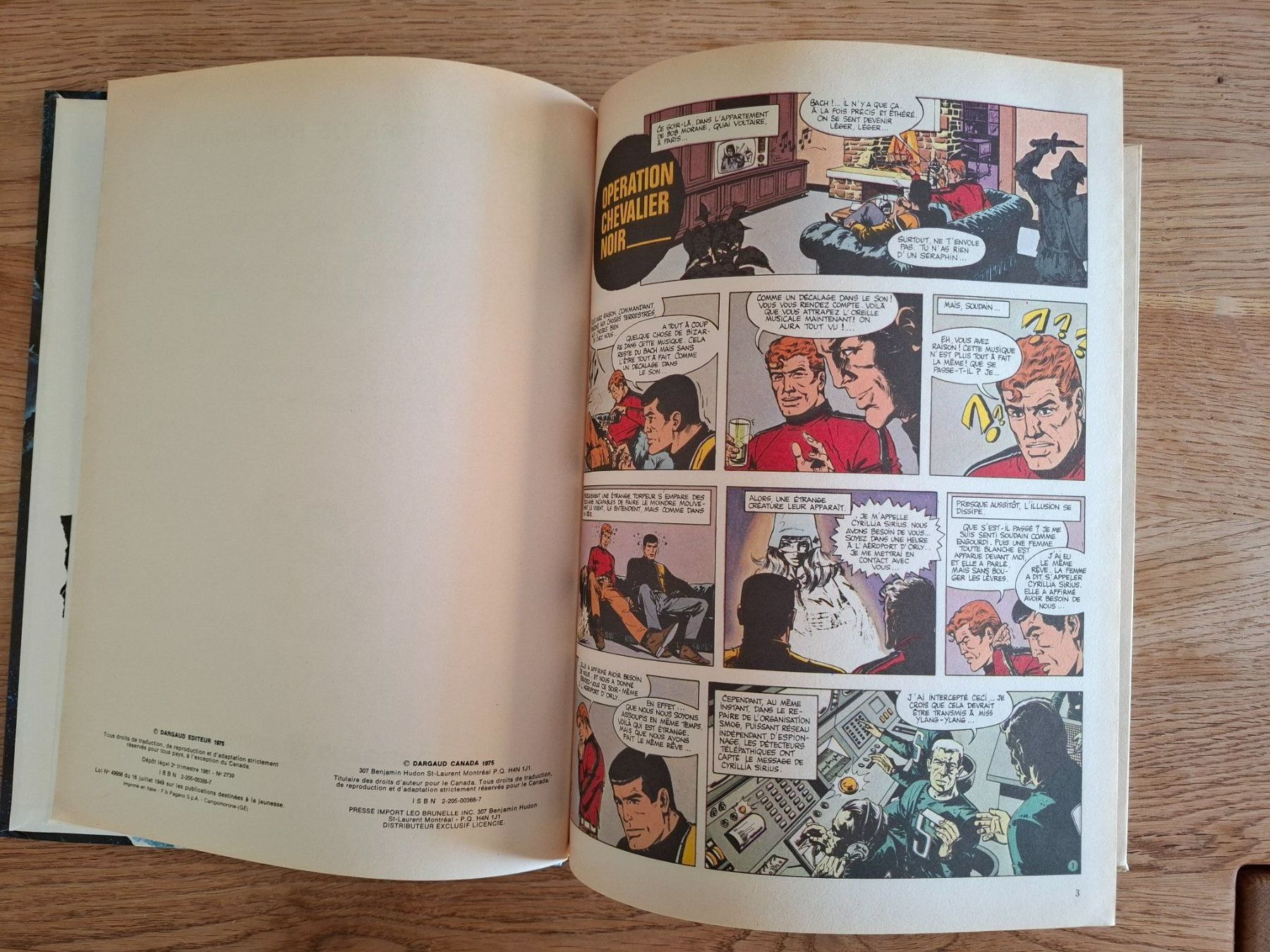 Fumetti: Bob Morane T10: Operation Chevalier Noir (1981) – Usato da Affoltern am Albis venduto da Sabinezc 4