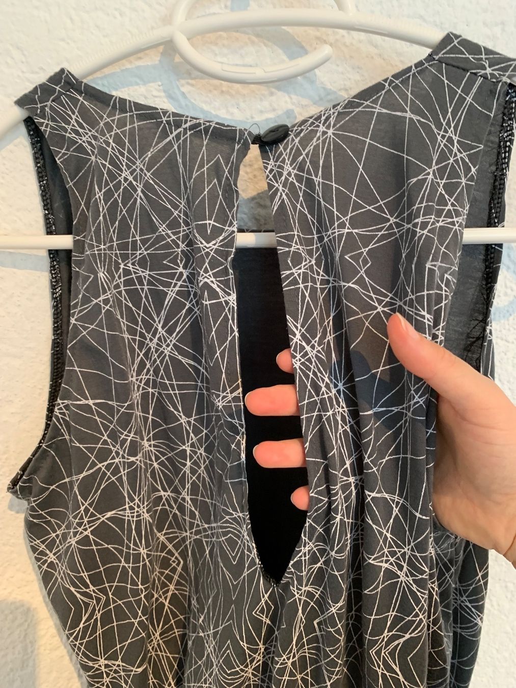 Jumpsuits: Jumpsuit 100% Baumwolle grau weiss Muster Gr. M – Gebraucht aus Fislisbach von KolibriSecondhand 7