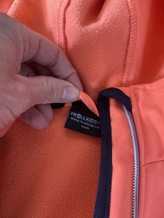 Softshelljacke Trollkids Gr. 140 2