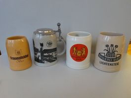 Bier Brauerei Bierkrüge div.