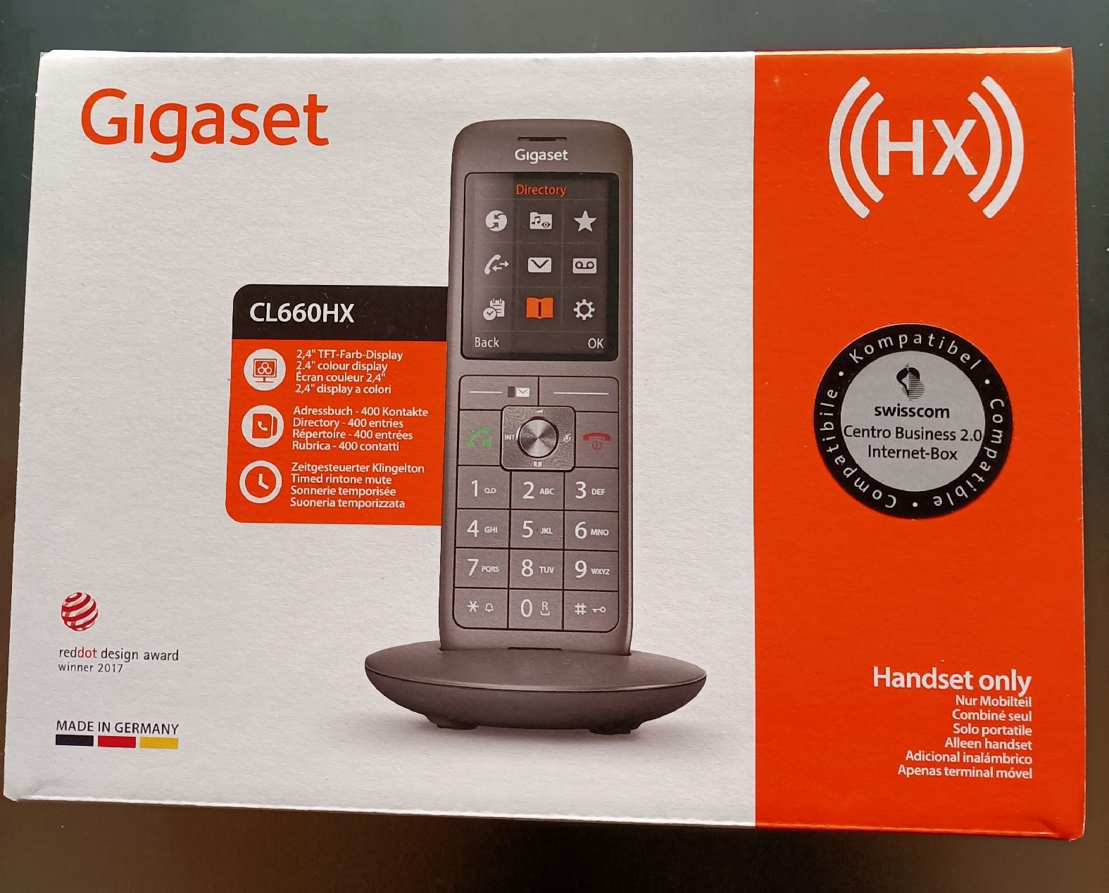 Gigaset Telefone: Haustelefon von Gigaset – Neu und originalverpackt aus Stansstad von Falcon-Crest