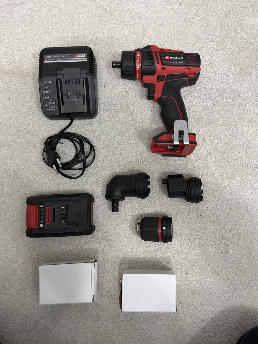 Einhell Bohrmaschinen: Einhell Visseuse sans fil avec accessoires + batterie – Neu (gemäss Beschreibung) aus Embrach von niz_8sff