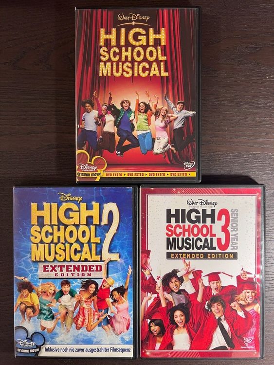 High School Musical - Teil 1 bis 3 | Kaufen auf Ricardo