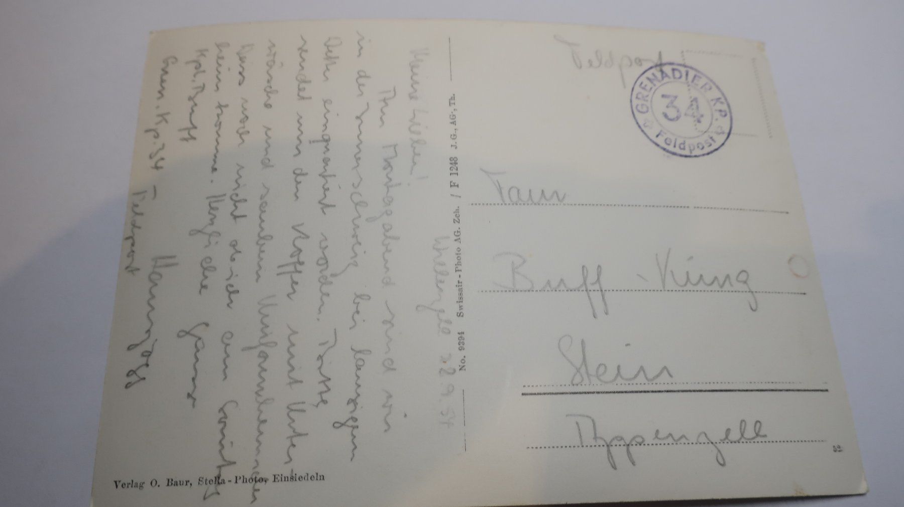 Cartes postales: Flugaufnahme Einsiedeln – Défectueux à Cormoret par Pascalll2001 7