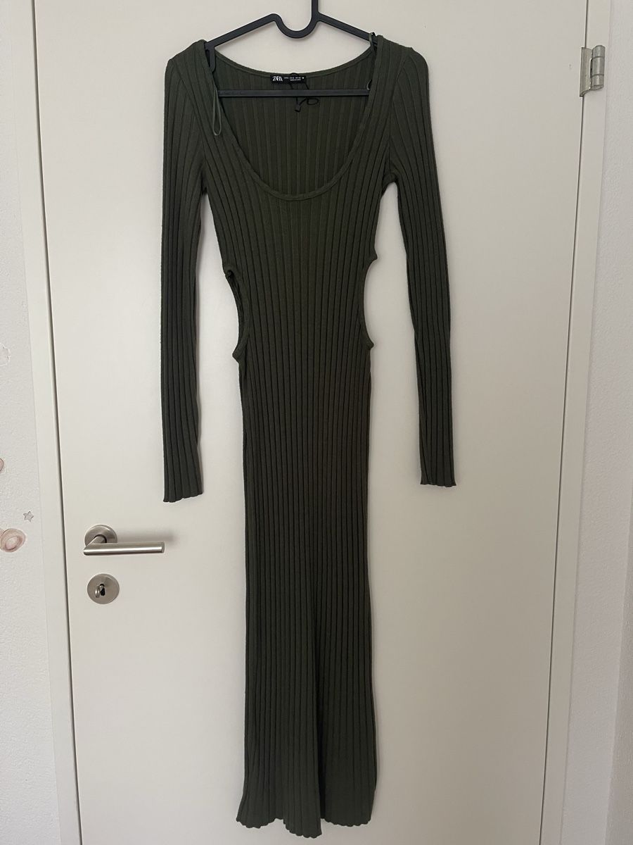 Zara Vestiti: Zara Kleid, olivgrün, Grösse S – Nuovo (secondo la descrizione) da Stallikon venduto da oez6e