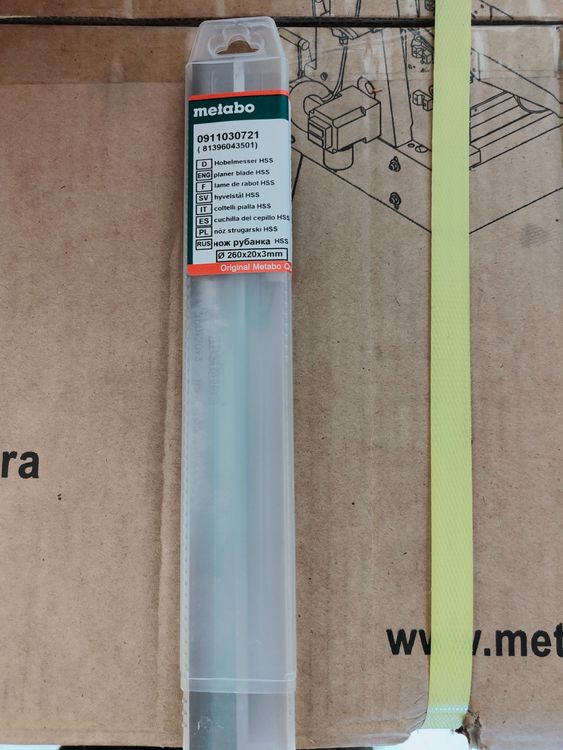 Metabo HC 260 C - 2,8 DNB Hobelmaschine 400 Volt | Kaufen auf Ricardo