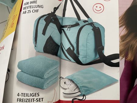 Sporttasche 4 teiliges Set, originalverpackt 