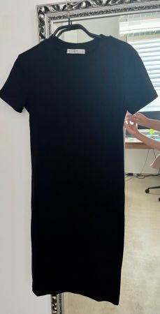 Stateside schwarzer mini im Swatshirtlook neu S