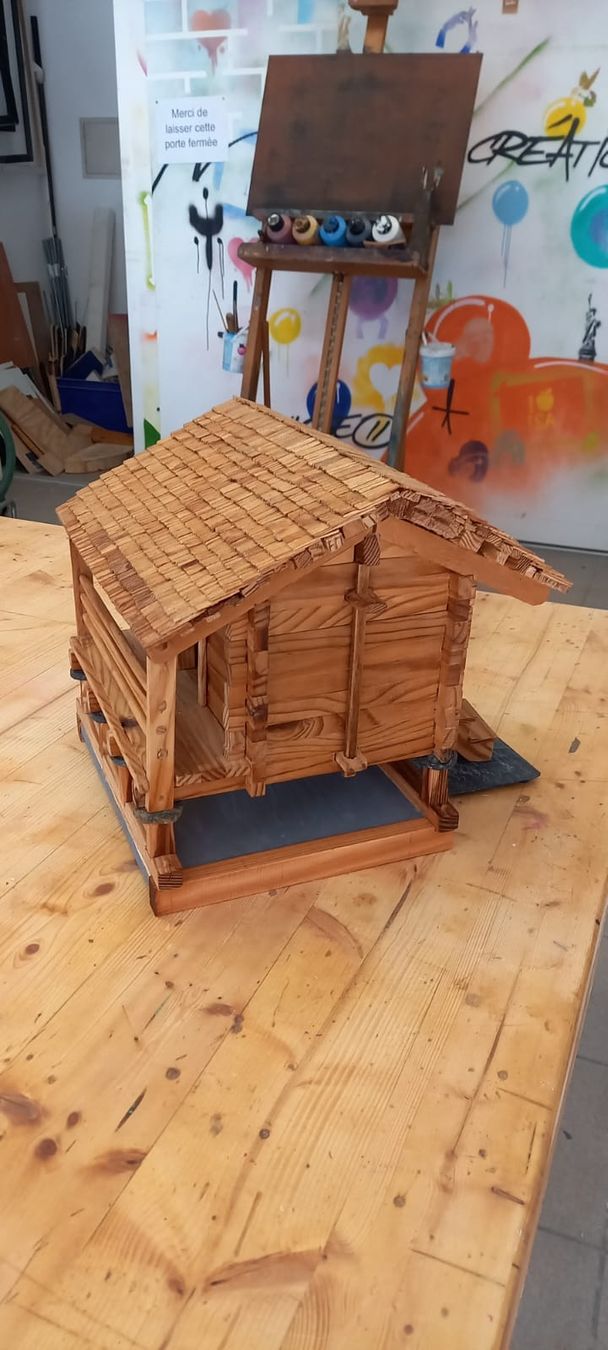 Toutes les décorations: Chalêt miniature en bois – Neuf (Voir description) à Grône par mor_p7z8 2