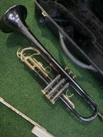 Trompette Roy Benson TR-101K noire avec étui 