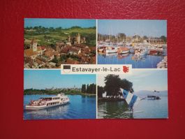 AK Estavayer les Lac mehrbildrig 1988