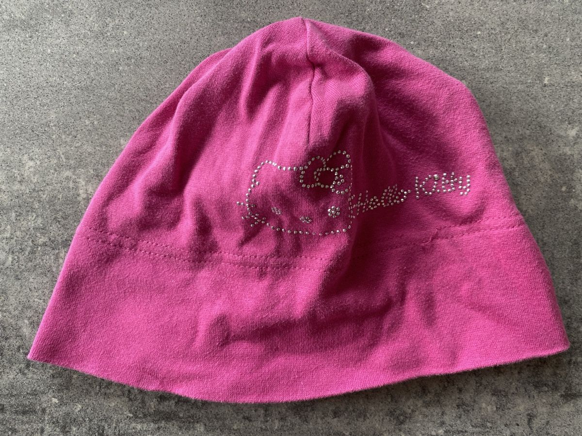 Altro abbigliamento per bambina: Süsse Hello Kitty Mütze, pink, Strass – Usato da Niederbüren venduto da funkel06