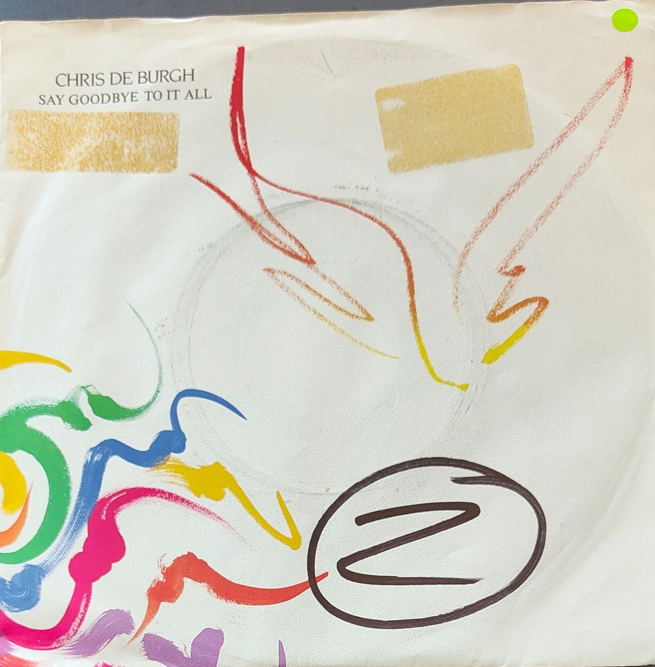 Dischi in vinile: Vinyl-Single Chris De Burgh - Say Goodbye To It All – Usato da Langenthal venduto da Modo39