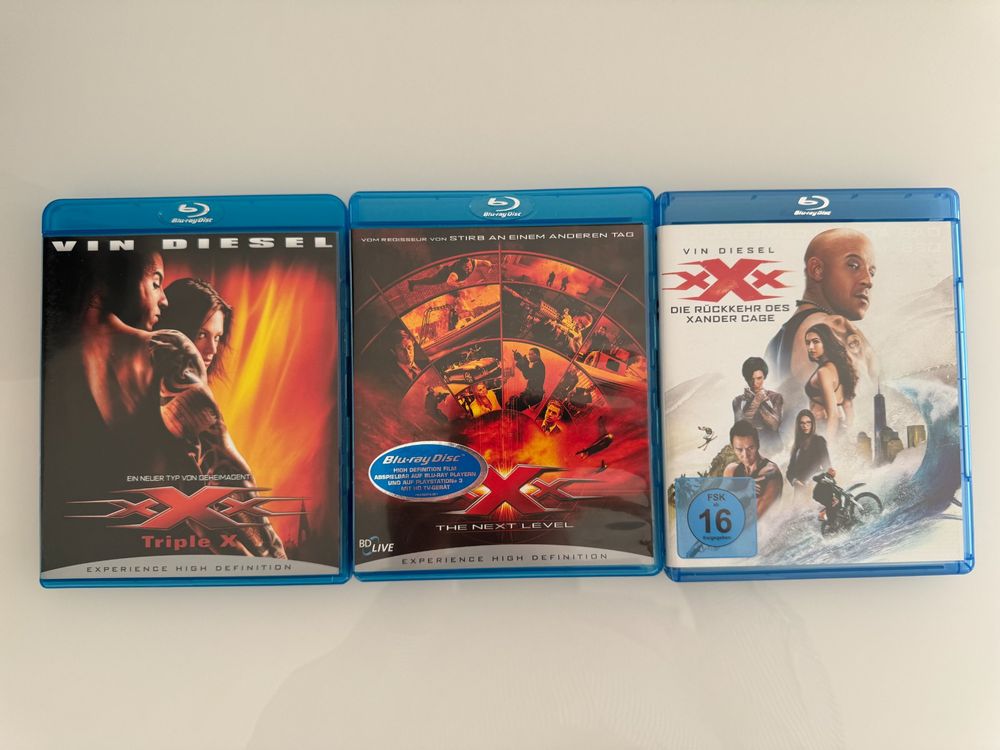 Blu-Ray 3x XXX - Triple X - Vin Diesel (Gebraucht) in Männedorf für CHF ...