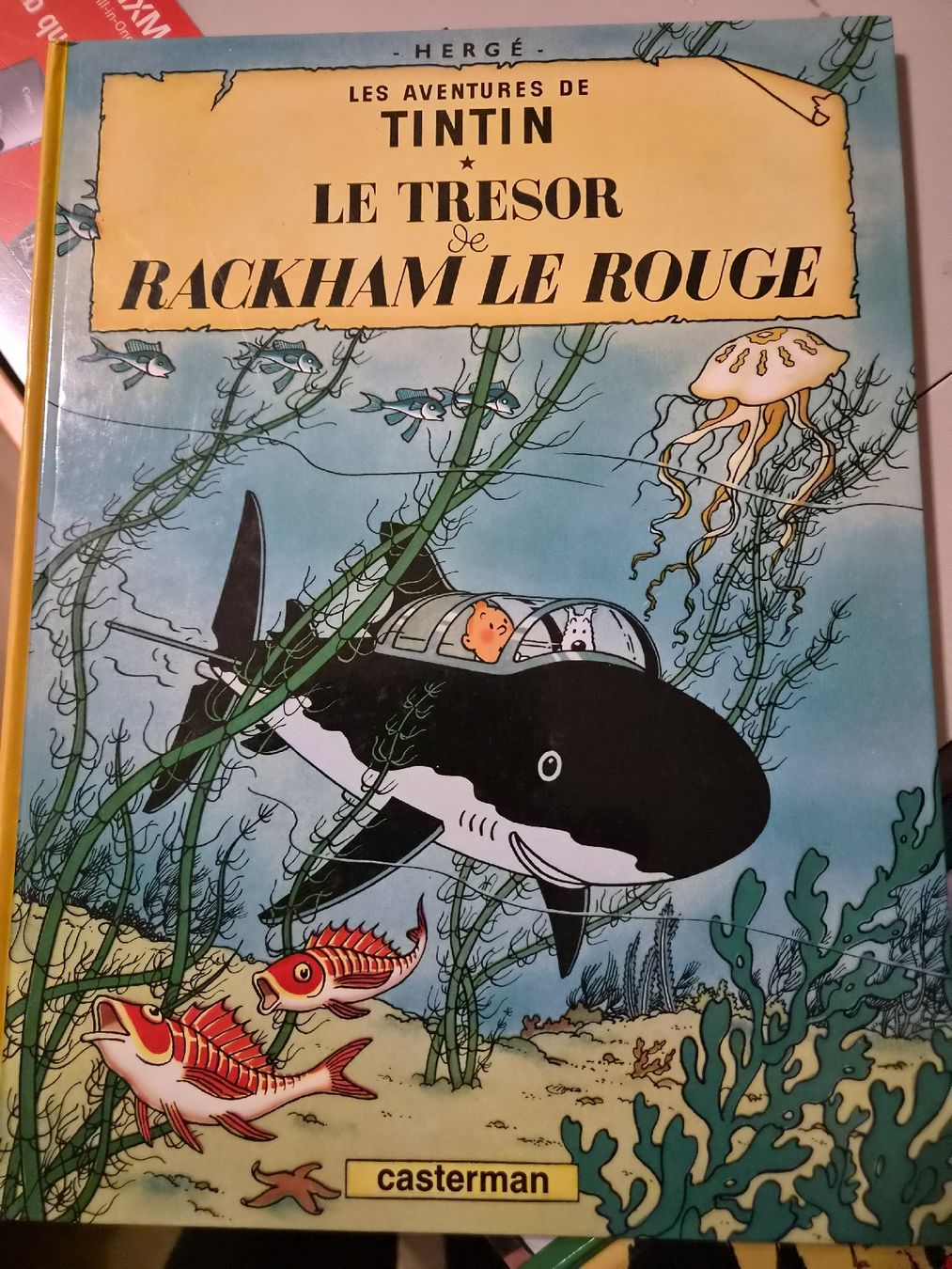 Fumetti: Tintin Le trésor de Rackham le rouge – Usato da Versoix venduto da rucio