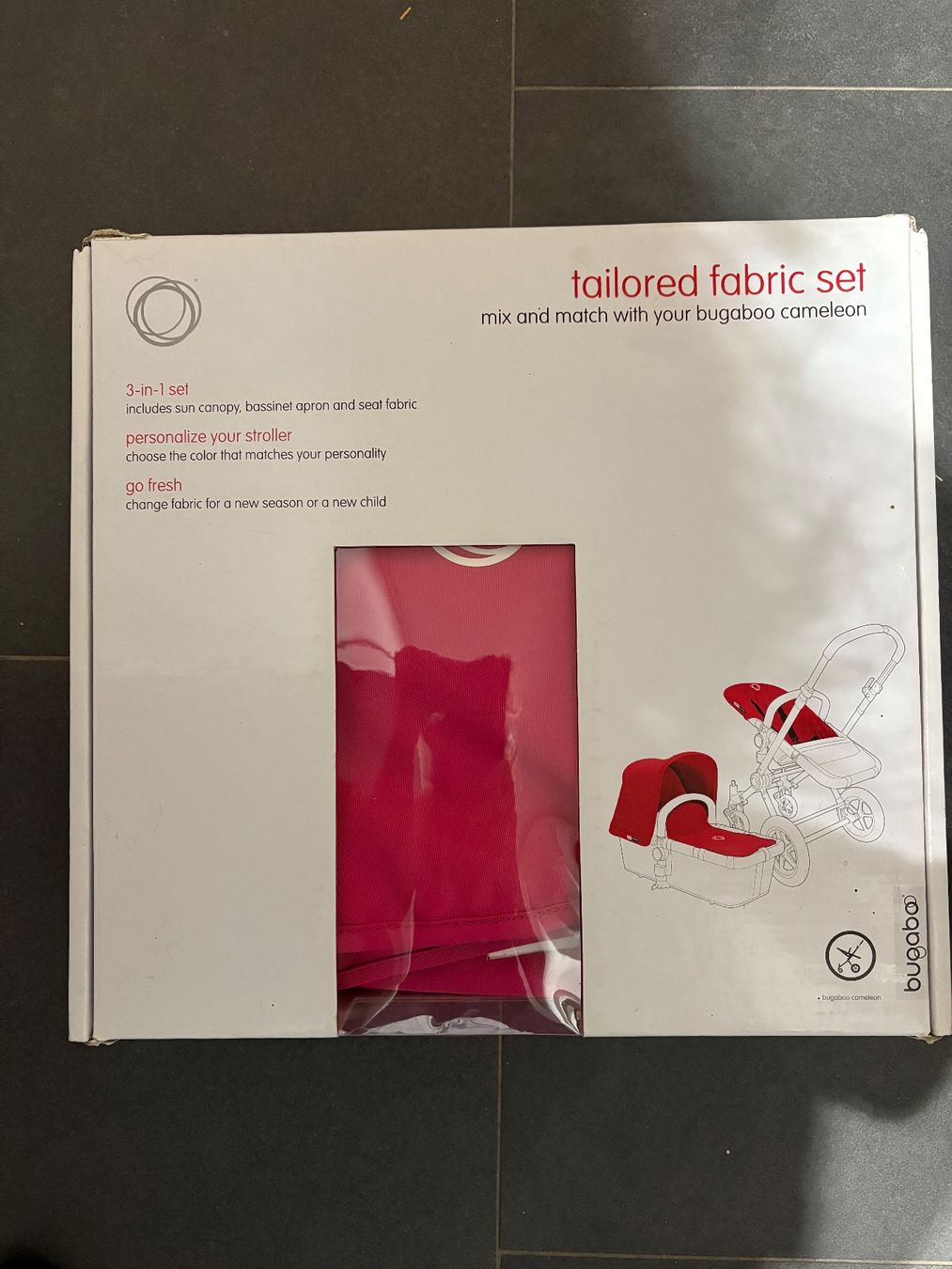 Bugaboo Carrozzine: Bugaboo Cameleon (Babydach), Pink – Usato da Basel venduto da SAF 1