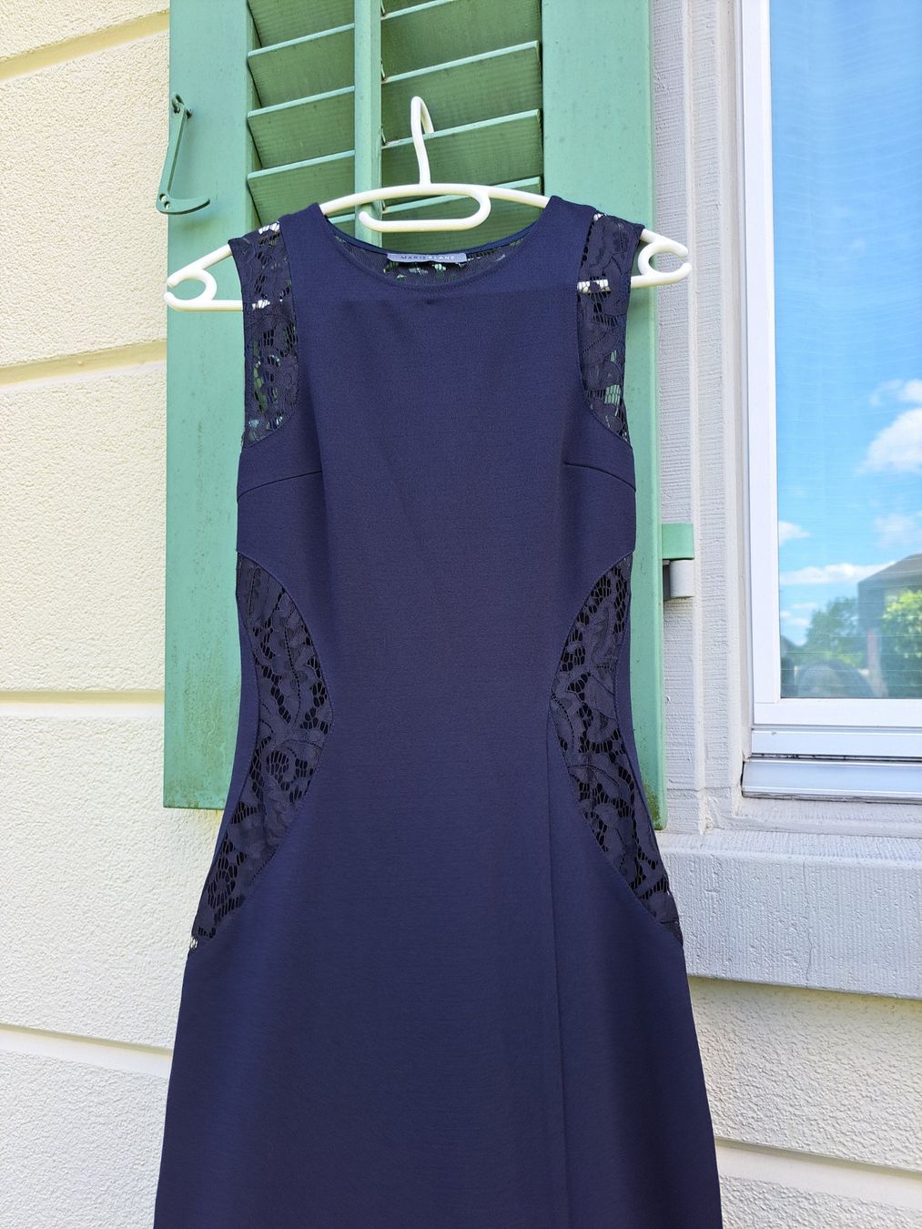 Vestiti: Nachblaues langes Kleid Gr. 38 – Usato da Oetwil am See venduto da Kuechenzeit 1