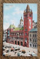 Basel Rathaus nach Zürich 1909,  Bahnhofstempel