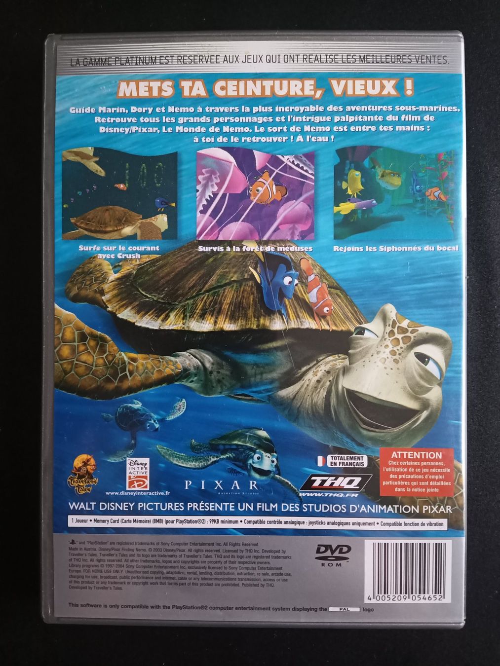 Giochi: Le Monde de Nemo - Playstation 2  Platinum Edition – Usato da Renens VD venduto da JoliCoeur1020 1