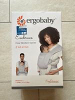 Ergobaby Embrace Soft Air Mesh | Soft Grey | Top Zustand