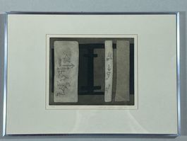 EA Lithografie Verena Geissmann gerahmt