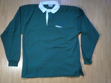 Polo vert Société Pascal Bos, taille XL - TBE Made in France