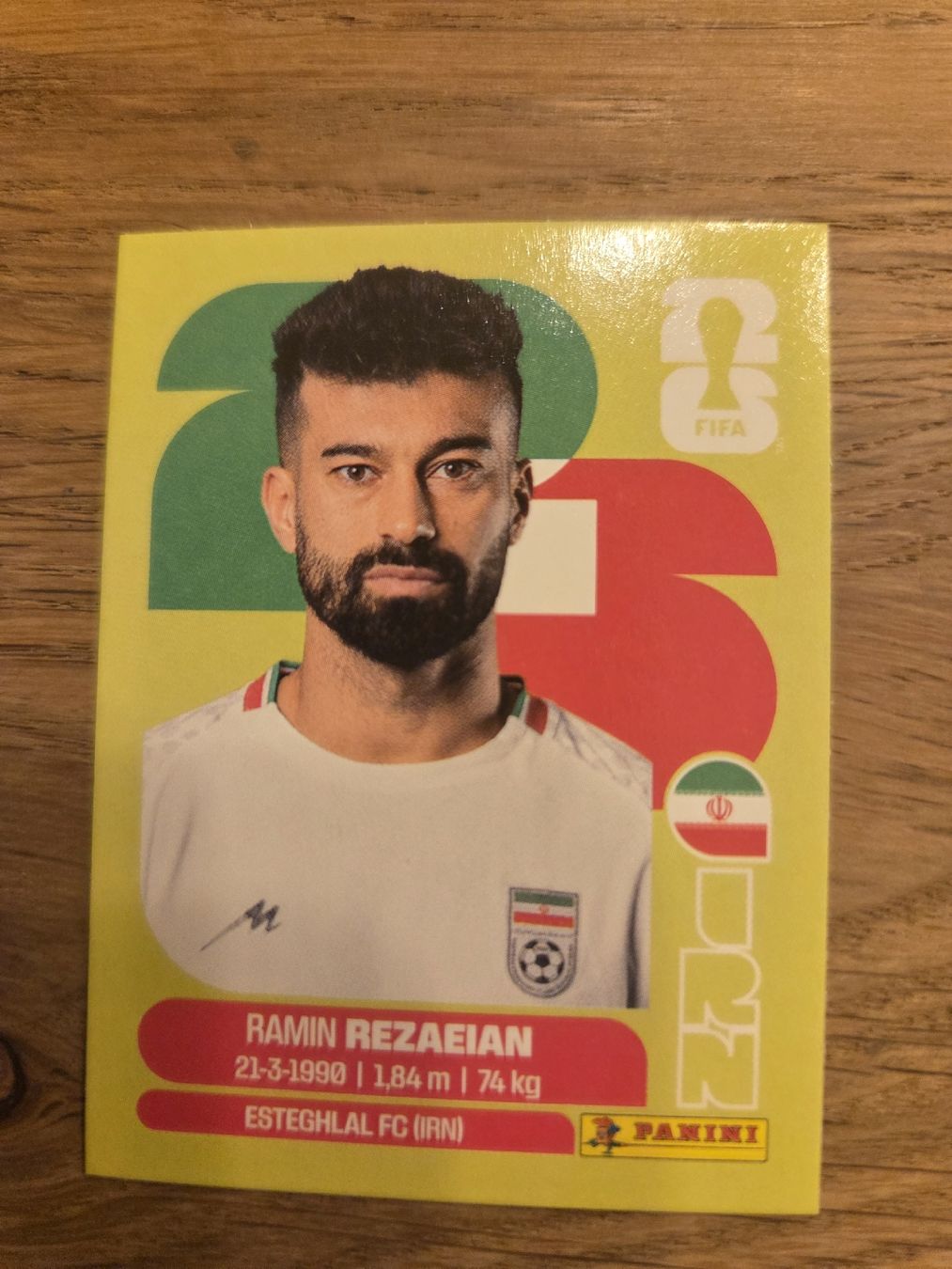 Panini Carte collezionabili: Panini Sticker 2026 IRN 7 – Nuovo (secondo la descrizione) da Luzern venduto da .Skylake.