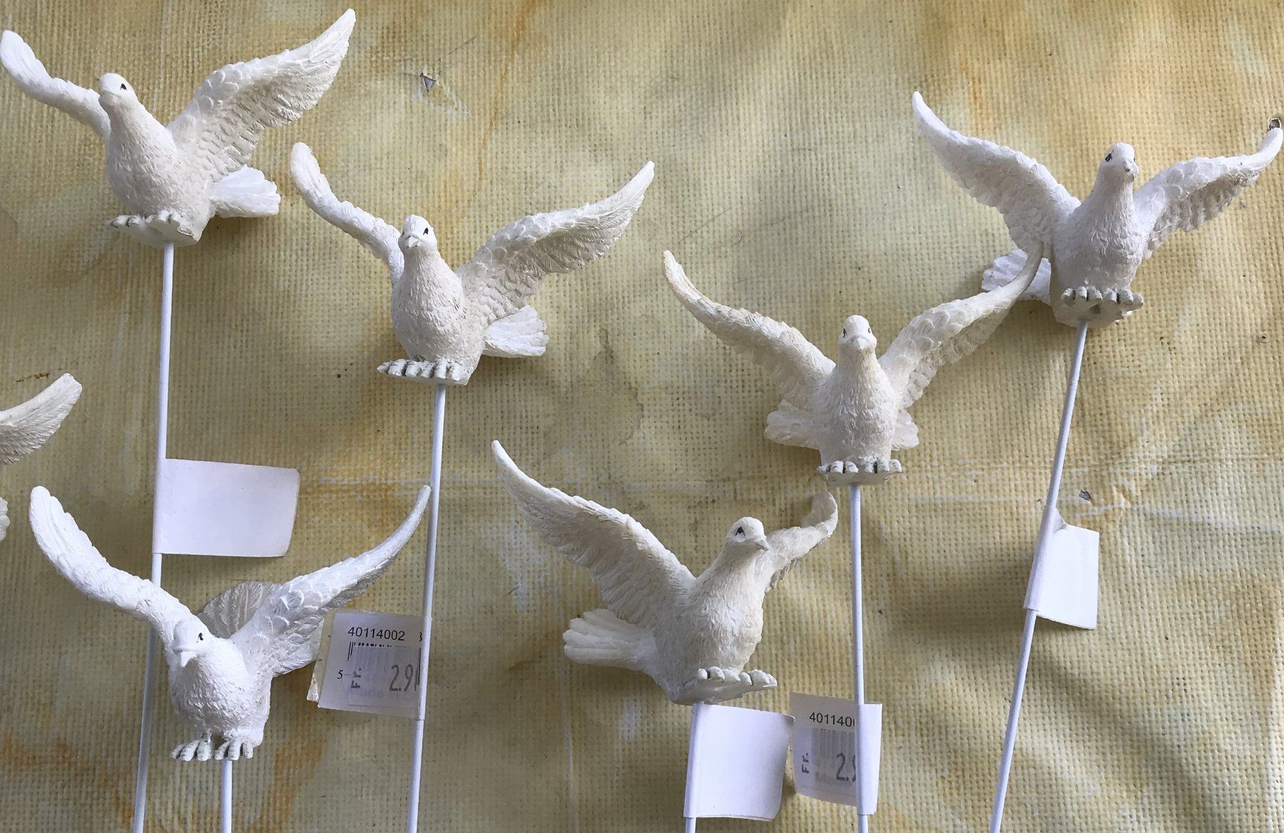 Figuren: LOT TAUBEN ZUM EINSTECKEN – Neu (gemäss Beschreibung) aus Ostermundigen von Wyatt-Earp 1