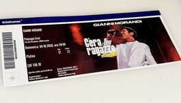 Biglietto concerto Gianni Morandi 
