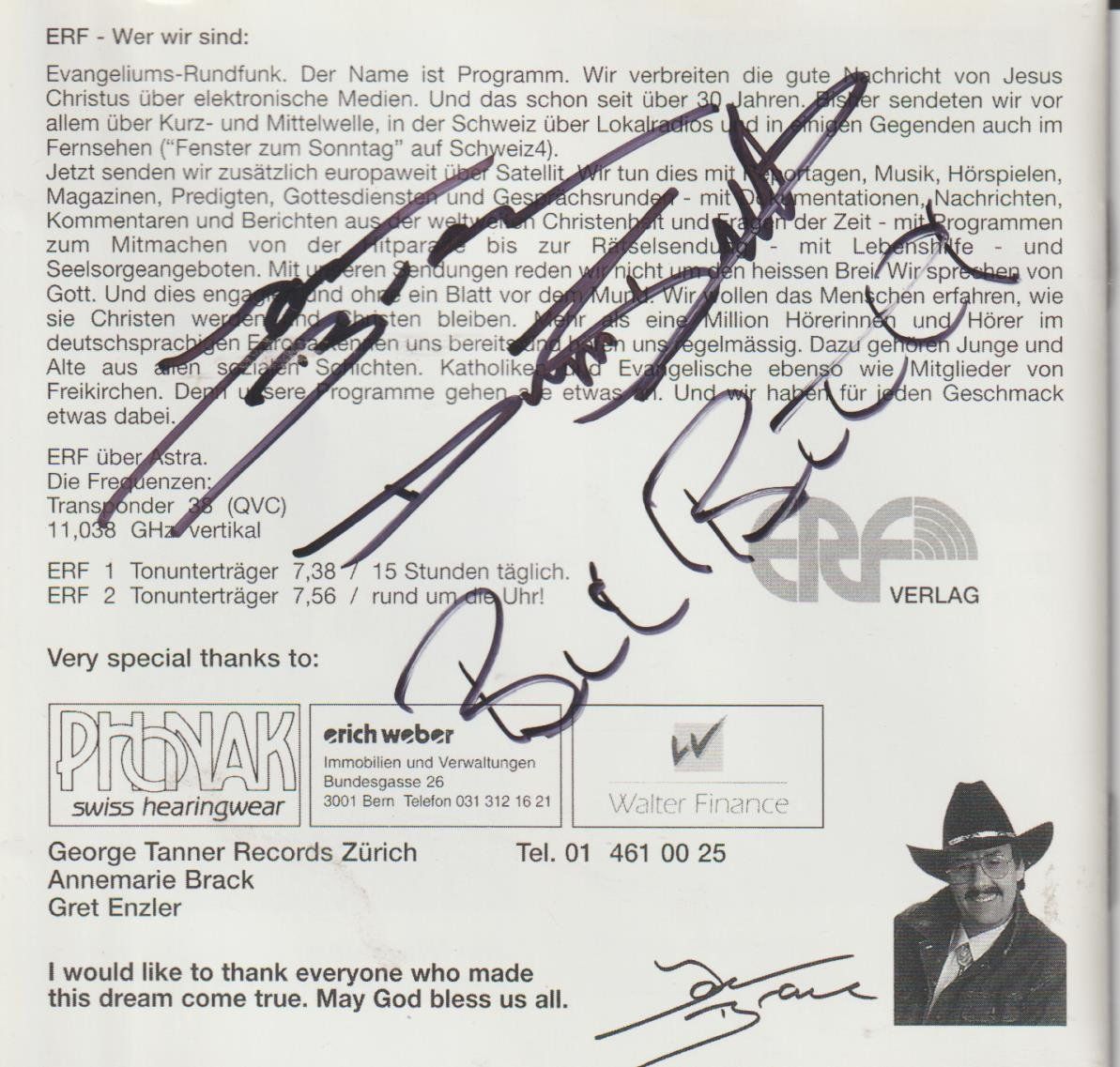 CD: THE CUMBERLAND BOYS - County CD mit John Brack + Autogramm – Usato da Zürich venduto da Vinyl 2