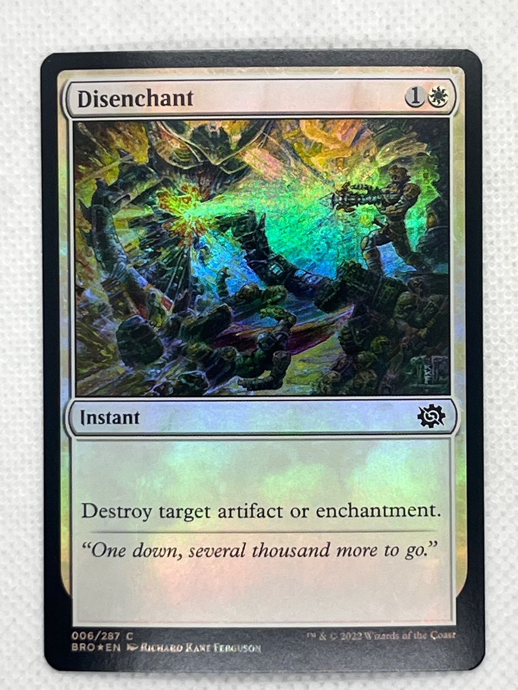 Magic The Gathering Carte collezionabili: Disenchant Foil MTG Magic The Gathering – Usato da Hinterkappelen venduto da Kim1992