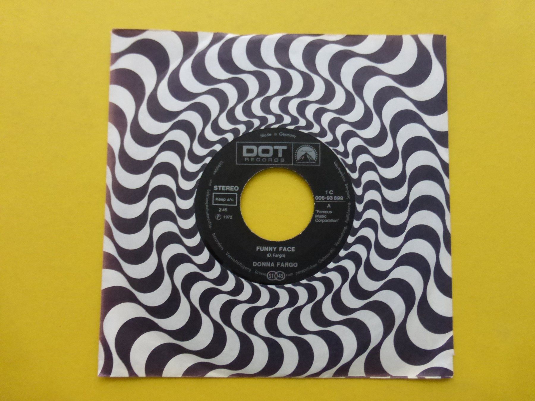Schallplatten: Donna Fargo – Funny Face – Gebraucht aus Zürich von Swiss57